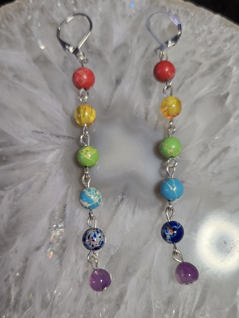 Rainbow Chakra/Pride Earrings
